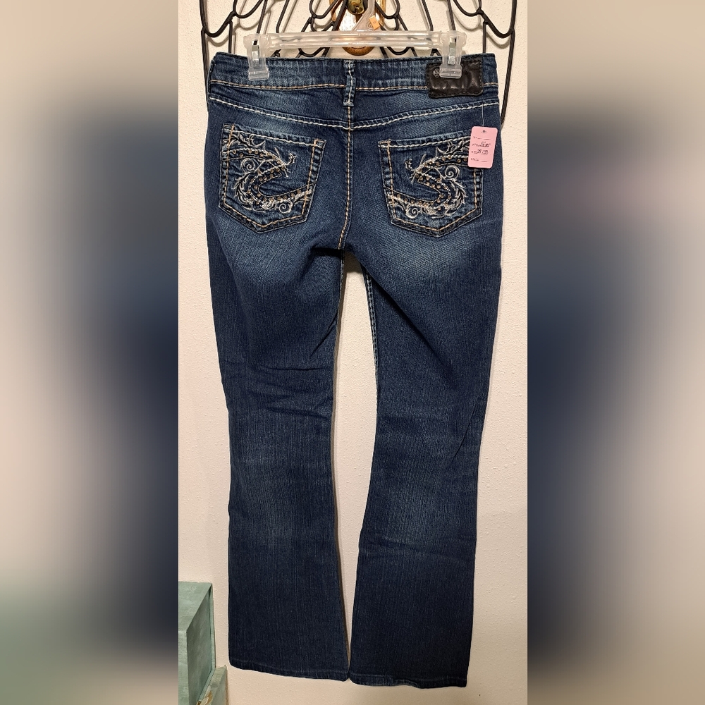 Silver Ladies Jeans Aiko, Boot 27x33